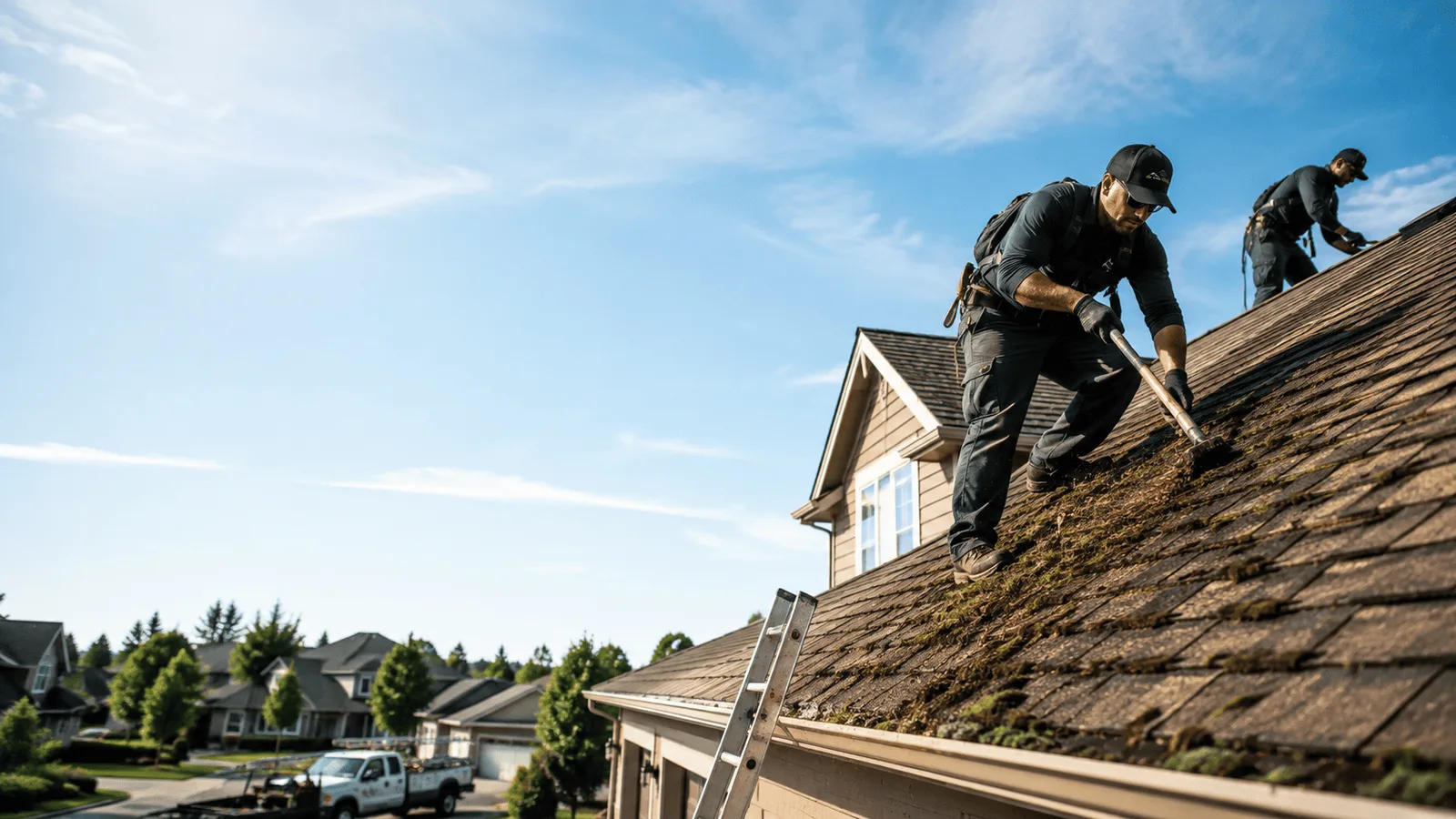 Roof Moss Removal in Trade, TN near me